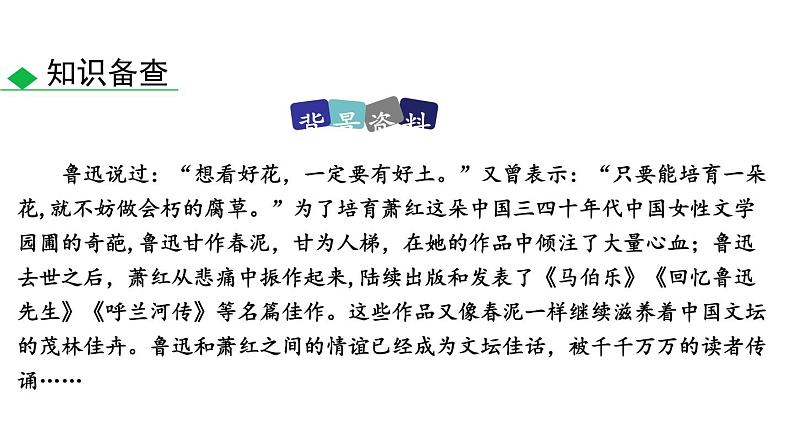 回忆鲁迅先生PPT课件7第4页