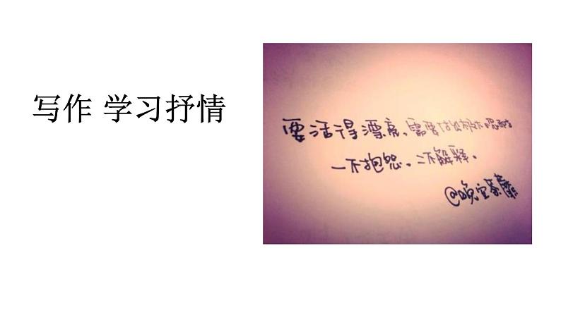 学习抒情PPT课件5第1页