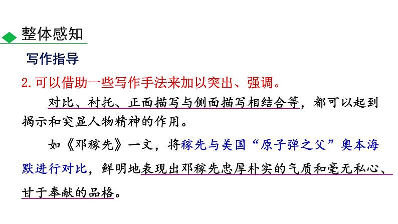 写出人物精神PPT课件5第6页