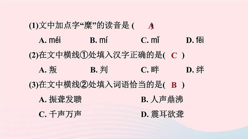 2024春八年级语文下册第1单元2回延安课件（部编版）05