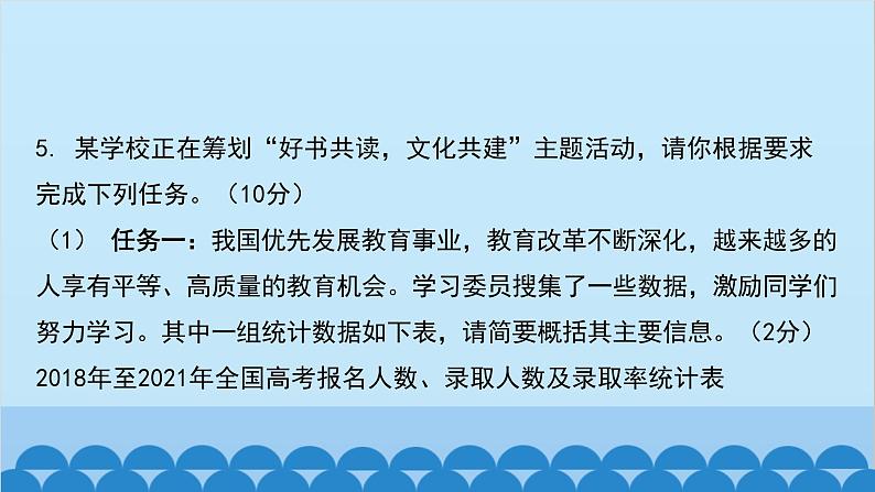 统编版语文八年级下册 阶段训练卷（一）课件第7页