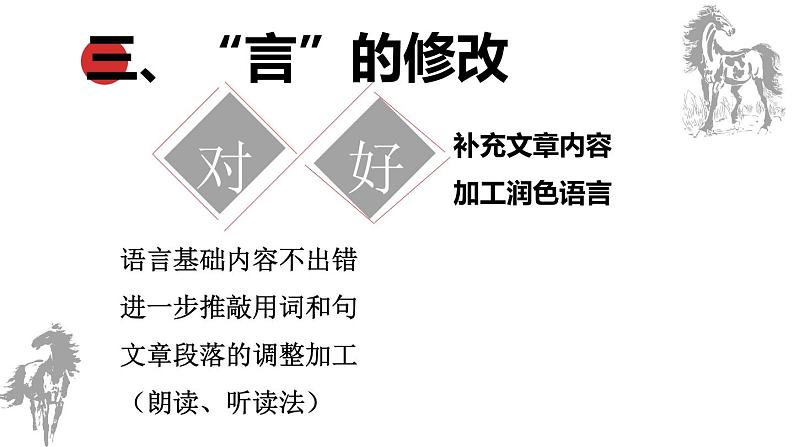 统编版语文九年级下册修改润色写作 课件第4页