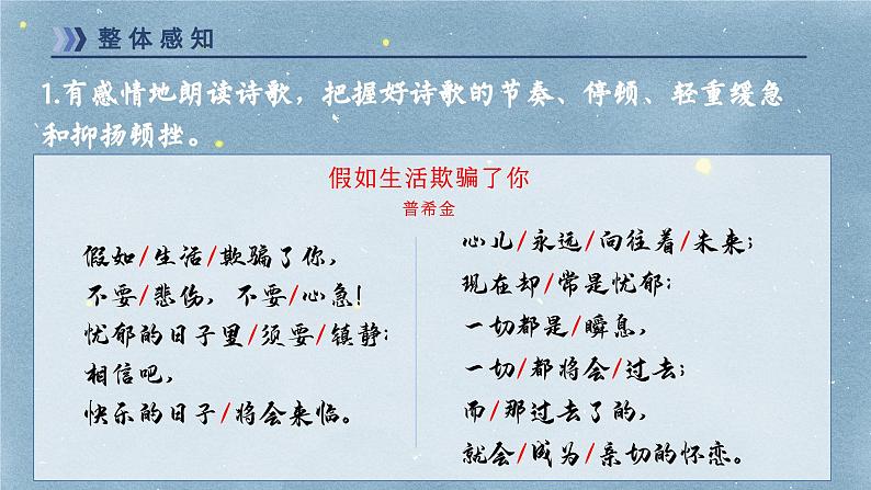 部编版语文七下 20《外国诗二首》课件PPT+音视频素材08
