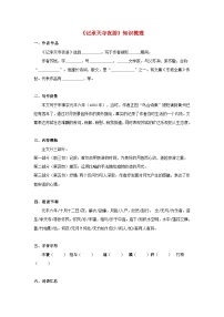 中考语文课内文言文知识点梳理+三年中考真题+模拟题 专题19  《记承天寺夜游》知识点梳理（原卷版+解析）