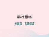 安徽专版2024春九年级语文下册期末专题训练四名著阅读作业课件新人教部编版