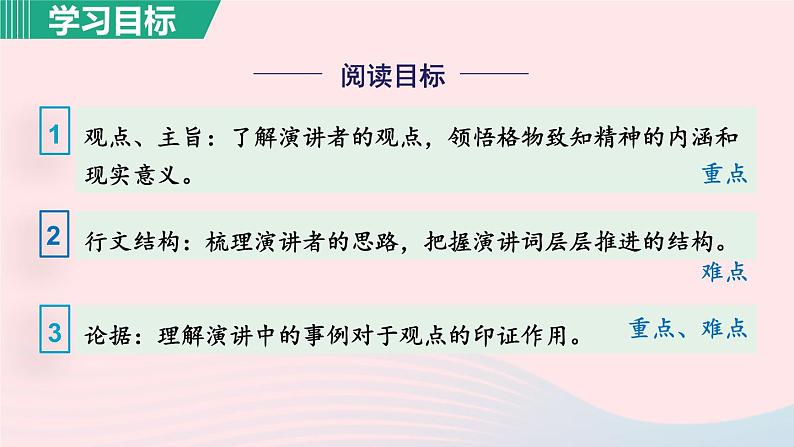 2024春八年级语文下册第4单元14应有格物致知精神第1课时教学课件（部编版）第3页