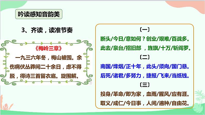 统编版语文九年级下册 2.梅岭三章课件08