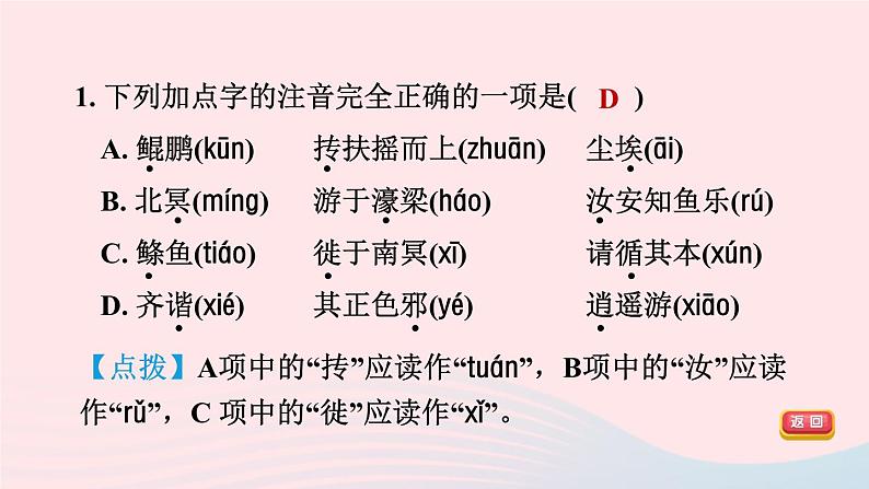 2024春八年级语文下册第6单元21庄子二则课件（部编版）第4页