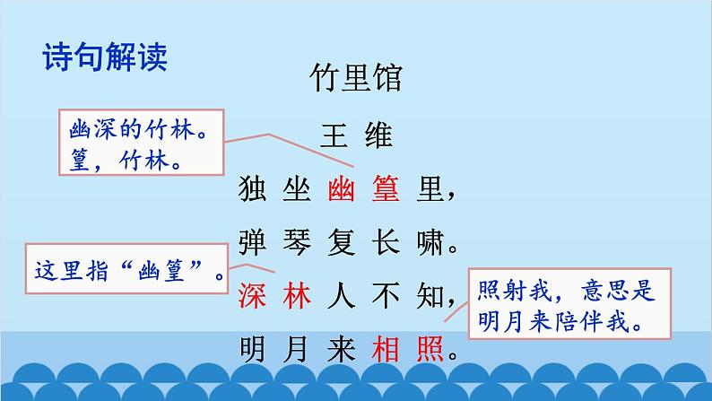 统编版语文七年级下册 课外古诗词诵读 (2) 课件第5页