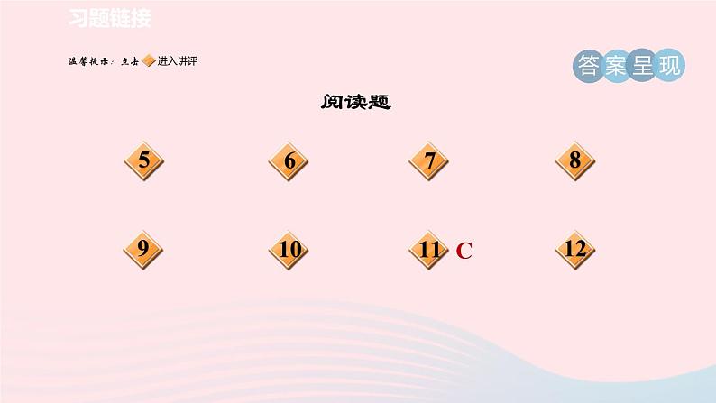 陕西专版2024春九年级语文下册第六单元24诗词曲五首作业课件新人教部编版第3页