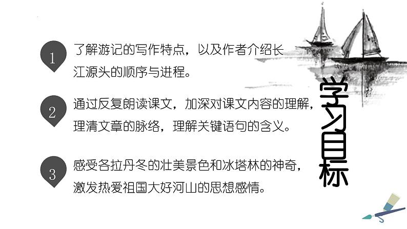 第18课《在长江源头各拉丹冬》课件+2023—2024学年统编版语文八年级下册02