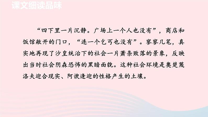 2024春九年级语文下册第2单元6变色龙第2课时教学课件（部编版）04