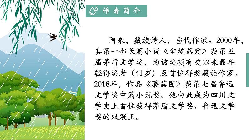 部编版语文八下 20 一滴水经过丽江（课件PPT）第3页