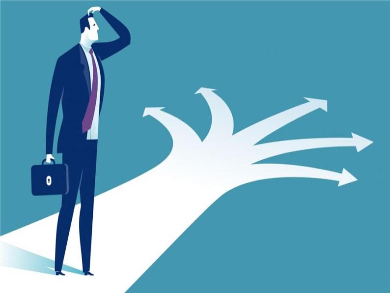 八下语文〈我一生中的重要抉择〉同步课件第3页