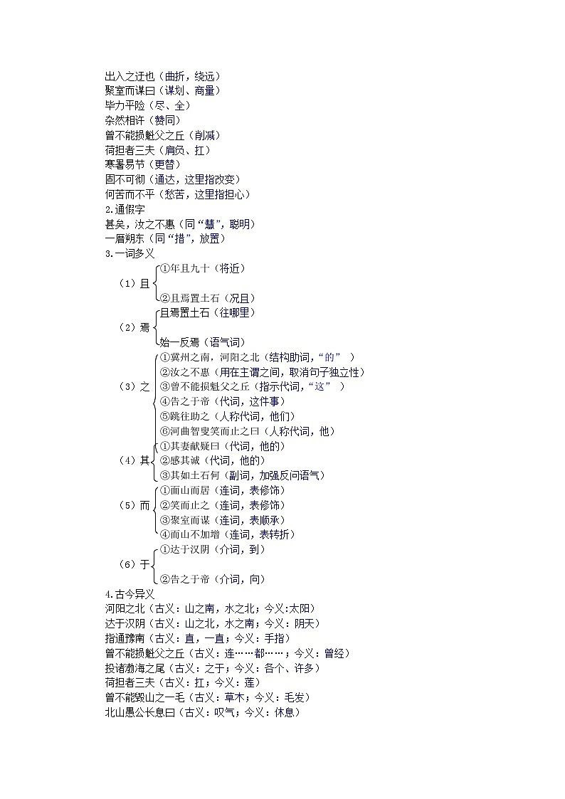 统编版语文八年级上册 23 愚公移山3教案02