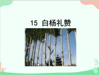 初中语文人教部编版八年级上册白杨礼赞教课内容课件ppt