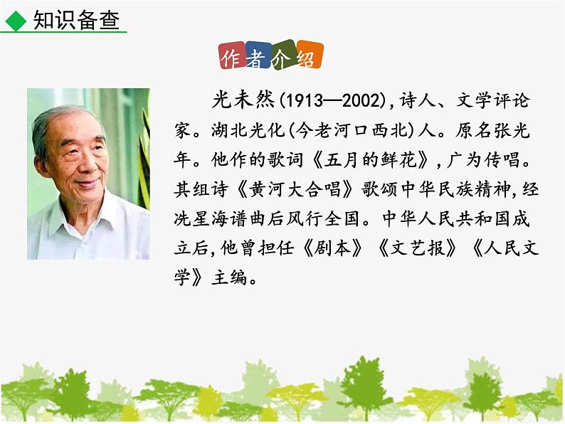 部编版语文七年级下册 5 黄河颂（课件）第5页