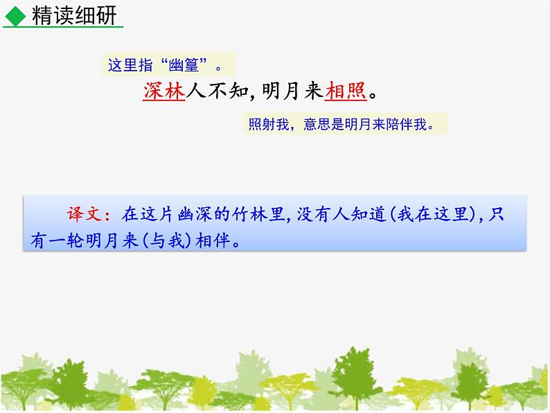 部编版语文七年级下册 课外古诗词诵读 (2)（课件）第8页