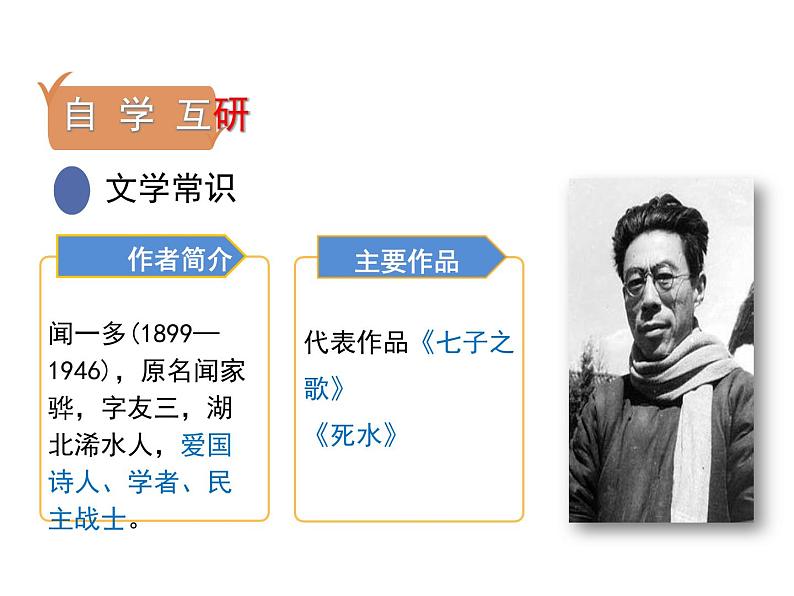 部编八下语文第四单元《最后一次讲演》同步课件第5页