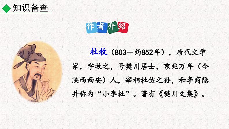 课外古诗词诵读（泊秦淮 贾生 过松源晨炊漆公店 约客 ）（课件）七年级下册语文2023-2024学年 部编版第4页