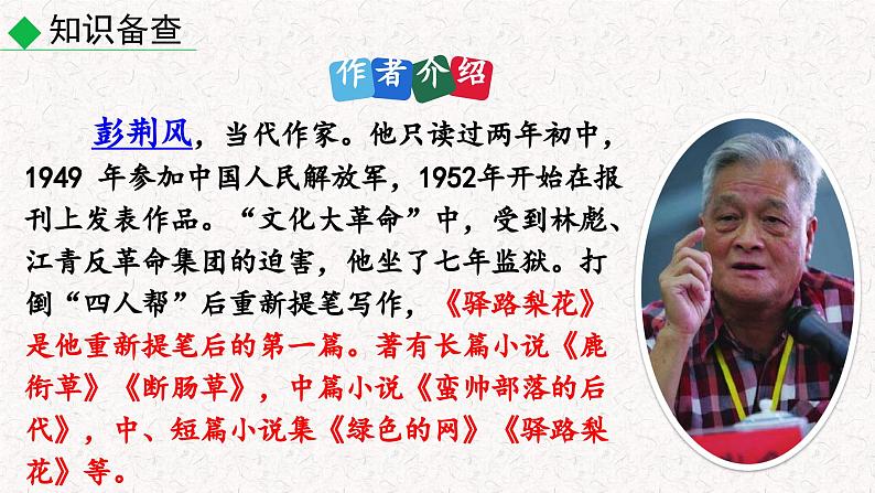 15驿路梨花（课件）七年级下册语文2023-2024学年 部编版第5页