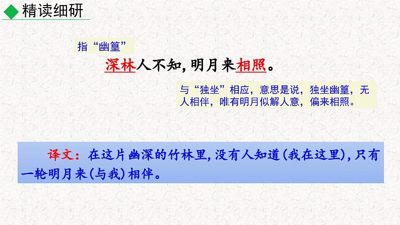 第三单元 课外古诗词诵读（竹里馆 春夜洛城闻笛 逢入京使 晚春（课件）七年级下册语文2023-2024学年 部编版第8页