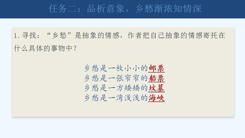 第一单元《乡愁》《周总理，你在哪里》课件06