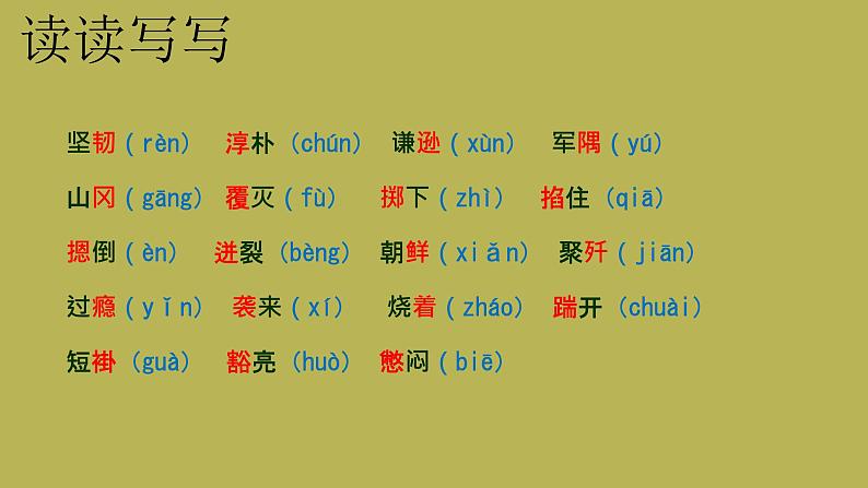 七年级语文下册《谁是最可爱的人》同课异构教学（课件）07