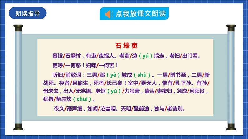 人教统编版语文八年级下册24.《唐诗三首（《石壕吏》《茅屋为秋风所破歌》《卖炭翁》）》课件+教案06