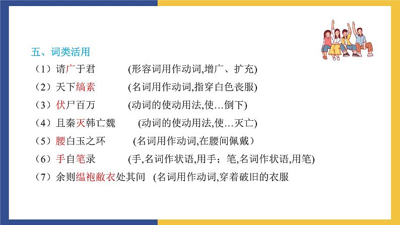 第三单元复习课件人教版初中语文九年级下册07
