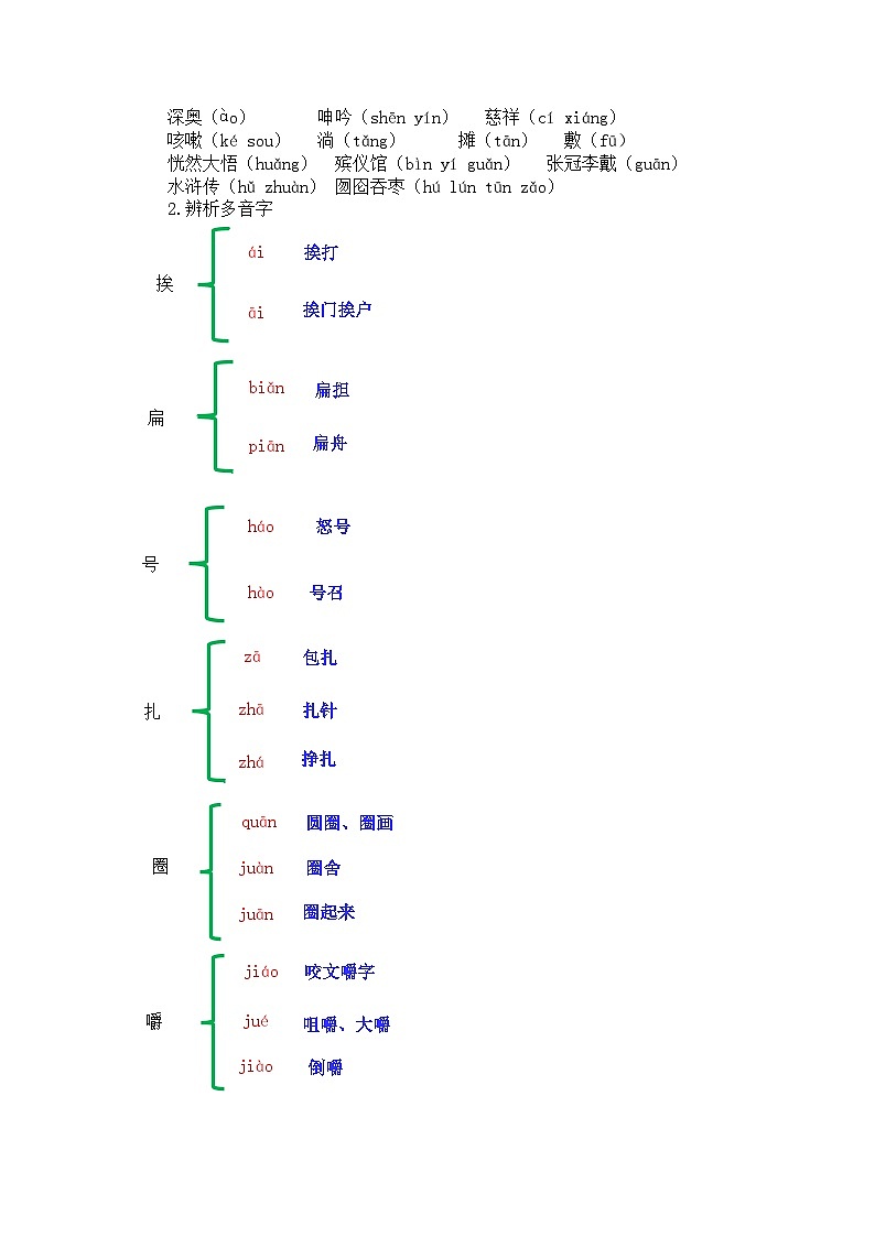 部编版（五四学制）六年级语文下册21我的伯父鲁迅先生教案02