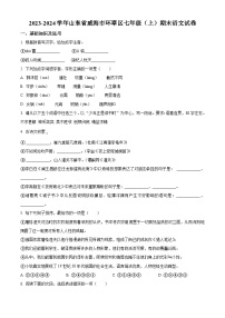 山东省威海市环翠区2023-2024学年七年级上学期期末语文试题（原卷版+解析版）