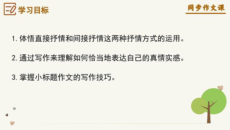 专题05 学习抒情+小标题作文技巧指导-【同步作文课】2023-2024学年七年级语文下册单元写作深度指导（统编版）课件PPT03