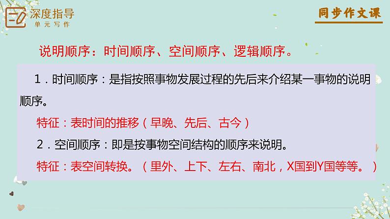 专题05 说明的顺序+作文审题“六步走”-【同步作文课】2023-2024学年八年级语文下册单元写作深度指导（统编版）课件PPT第6页