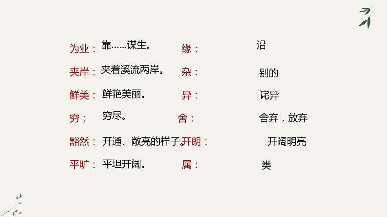 桃花源记PPT课件7第8页