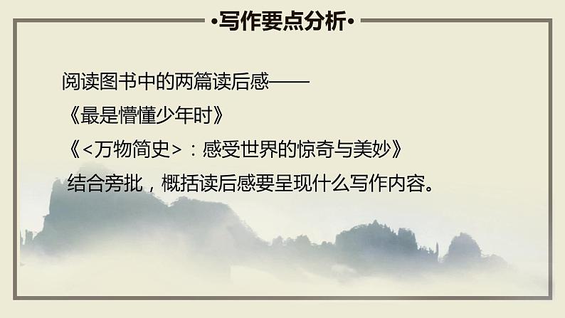 学写读后感PPT课件4第3页