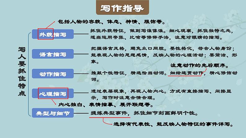 第三单元写作：写人要抓住特点教学课件05