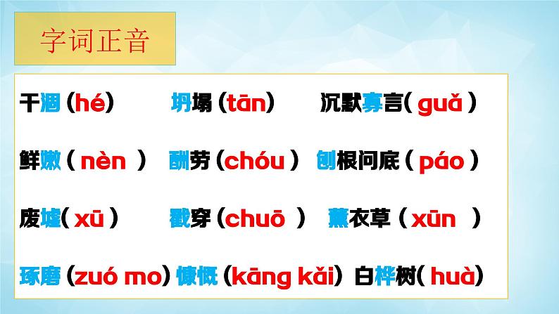 13课《植树的牧羊人》教学课件第7页