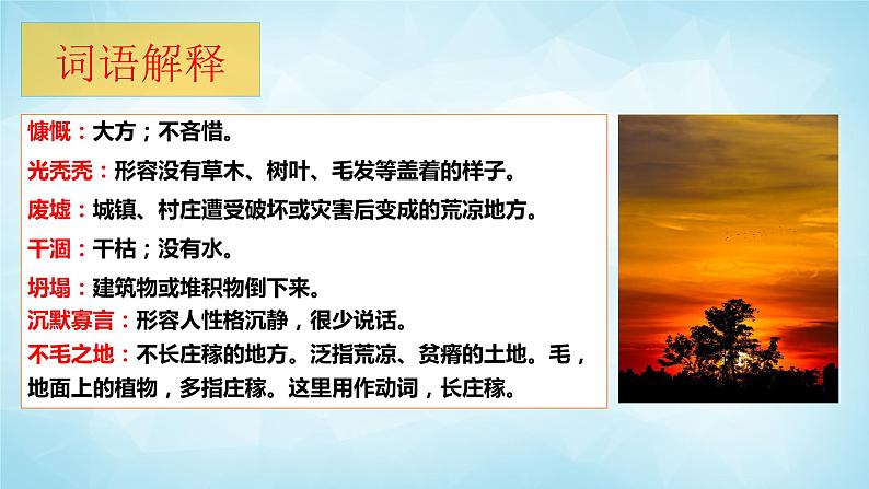 13课《植树的牧羊人》教学课件第8页