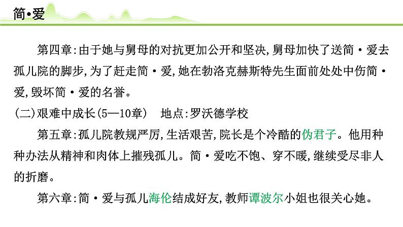 （六）《简•爱》课件---2024年中考语文常考名著复习04