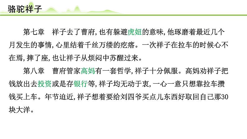 （三）《骆驼祥子》课件---2024年中考语文常考名著复习第6页
