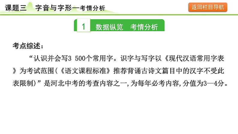 3.课题三  字音与字形课件---2024年中考语文一轮复习第3页