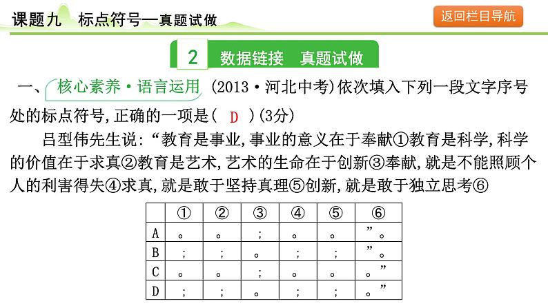 12.课题九 标点符号课件---2024年中考语文一轮复习第6页