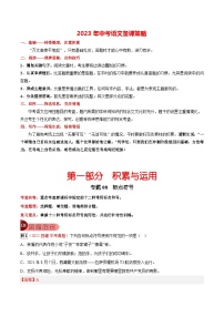 最新中考语文总复习真题探究与变式训练  专题08 标点符号 （全国通用）