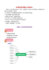 最新中考语文一轮复习讲练测  专题04 病句的辨析与修改（讲练）