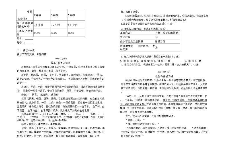 安徽省淮南市凤台县第四中学2023~2024学年上学期七年级12月月考语文试卷.docx安徽省淮南市凤台县第四中学2023~2024学年上学期七年级102