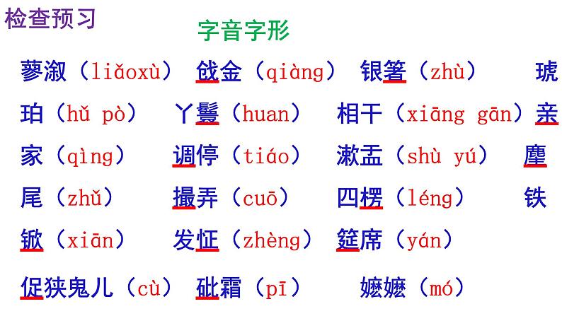 （上课课件）人教版九年级上册语文25《刘姥姥进大观园》 (4)08