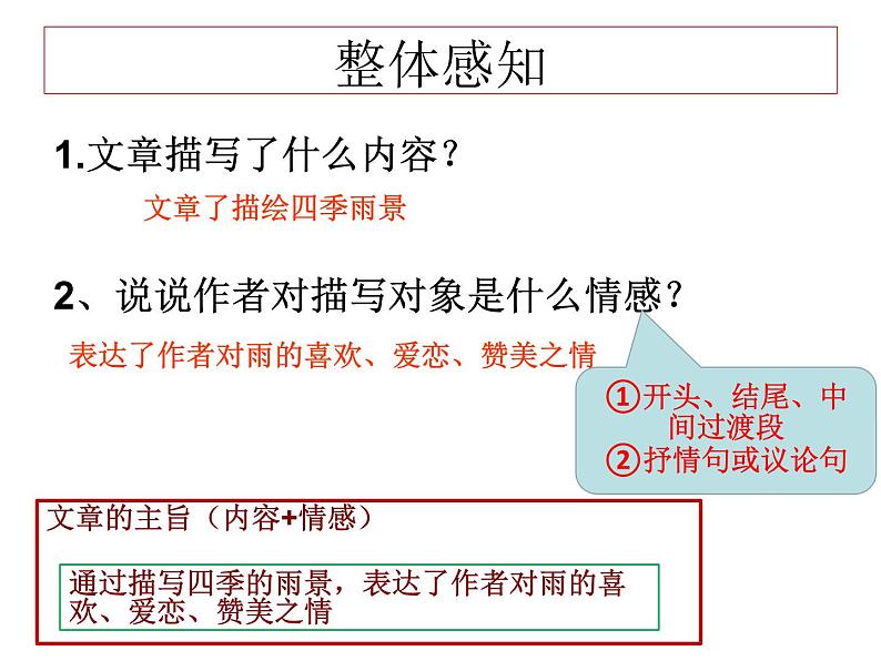 （上课课件）人教版七年级上册语文3《雨的四季》 (2)04