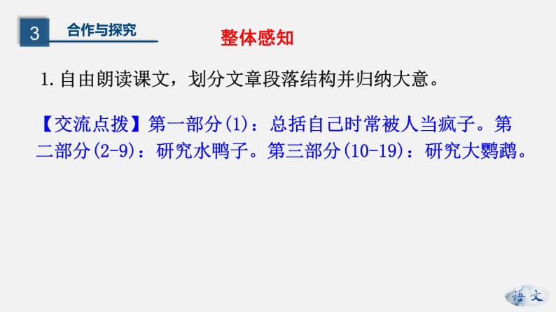 （上课课件）人教版七年级上册语文17《动物笑谈》 (2)07