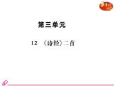 （教案ppt)人教版八年級(jí)下冊(cè)語(yǔ)文同步教案：第12課《詩(shī)經(jīng)》二首（第1課時(shí)）